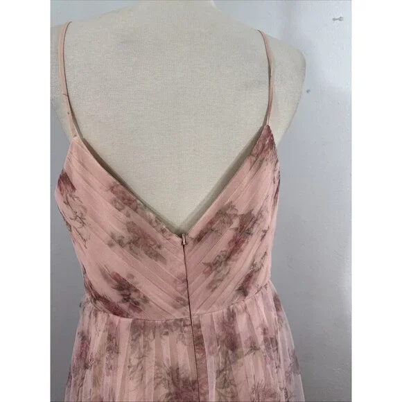 Marchesa Pink Floral Maxi Dress - Picture 6 of 13